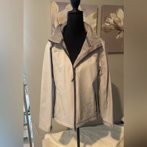 Free Country Women’s Light Gray Zip-Up Jacket